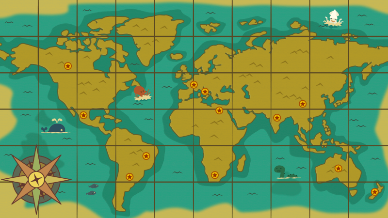 Global SamurAI（グローバルサムライ）ゲーム画面
